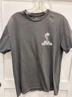 Shelby Charcoal Short-Sleeve Cobra GT500 Logo Tee